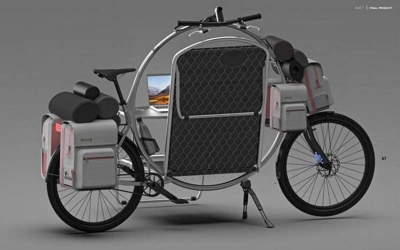 Идея на миллион: кемпер на велосипеде