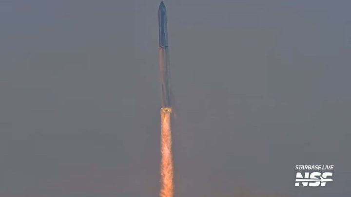 SpaceX потеряла связь с кораблем Starship в рамках восьмого тестового полета - Новости на Вести.ru