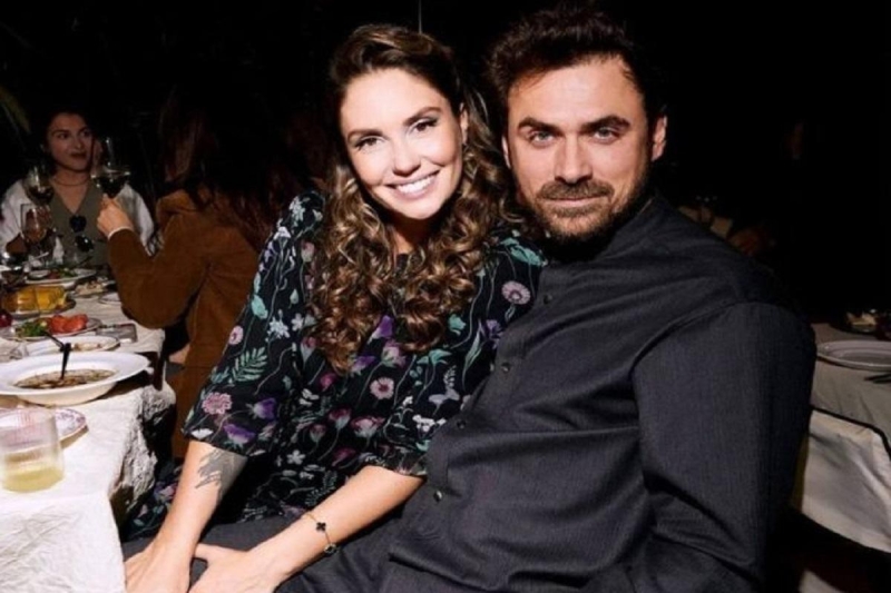 Состоялся первый совместный выход молодоженов Агаты Муцениеце и Петра Дранги в свет