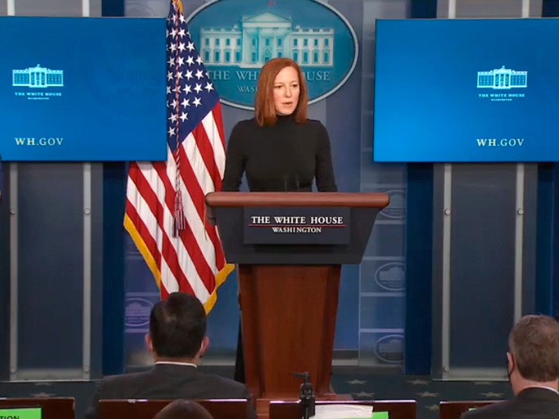 Джен Псаки: США дадут "скорый ответ" на действия России у границ Украины